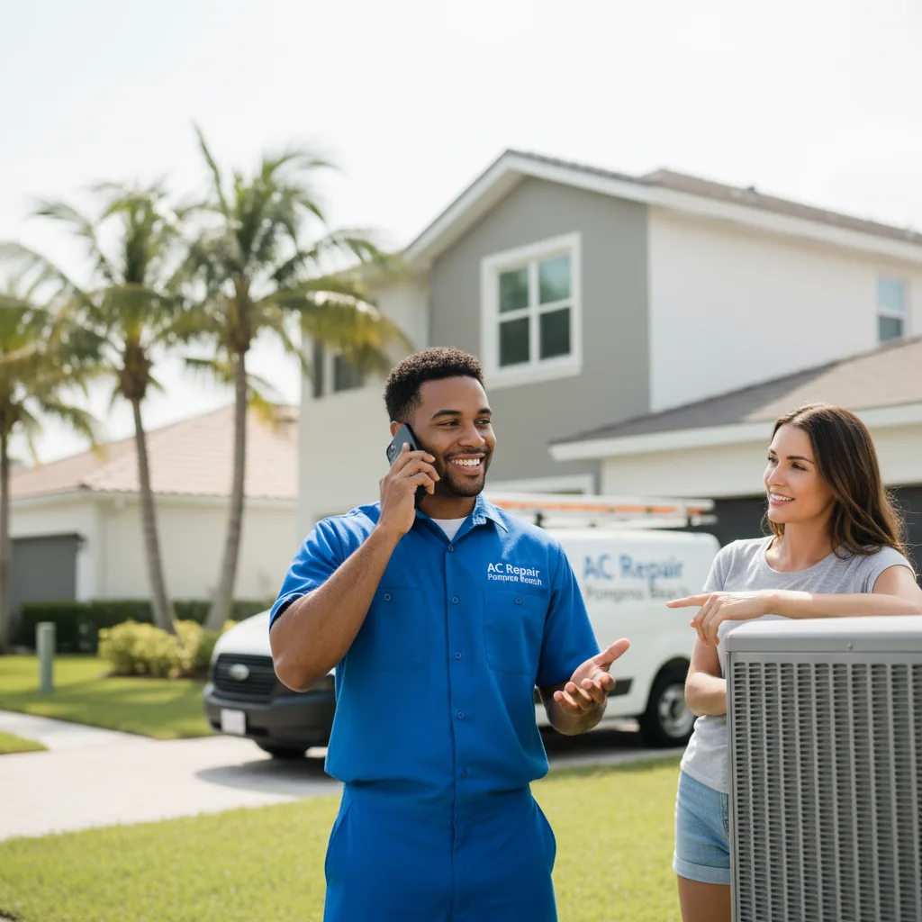 AC Repair Pompano Beach customer support in Newton Upper Falls